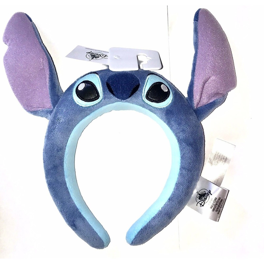 Disney Parks Lilo & STITCH Plush Headband Ears  NEW